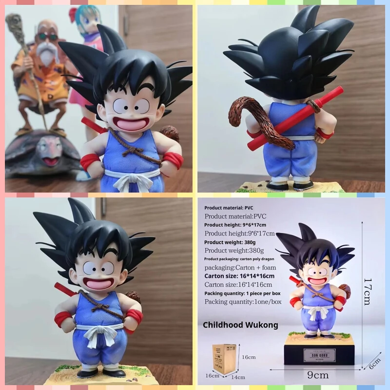 

Bandai Dragon Ball Z Jt Studio "Eternal Childhood" Kid Goku Pvc Statue-Collectible Anime Figure Detailed Sculpture Gift For Fans