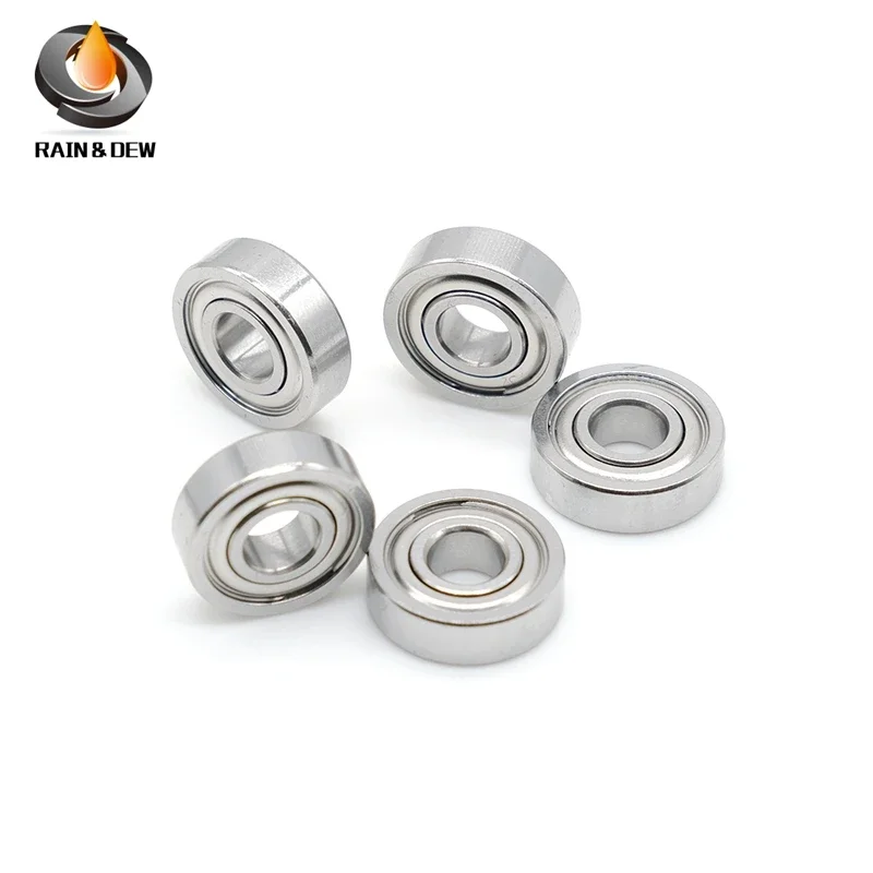 High quality 10Pcs S 694 ZZ  4X11X4 mm stainless steel ball bearing  ABEC-9