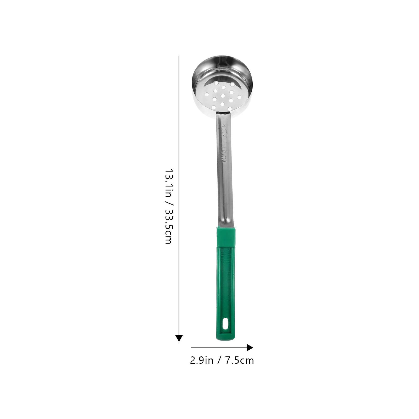 Colher de molho 4oz, controle de porção, aço inoxidável, ferramenta de cozinha, fundo plano, tomate, pizza, sucos, espalhando, conchas pequenas, fácil limpeza