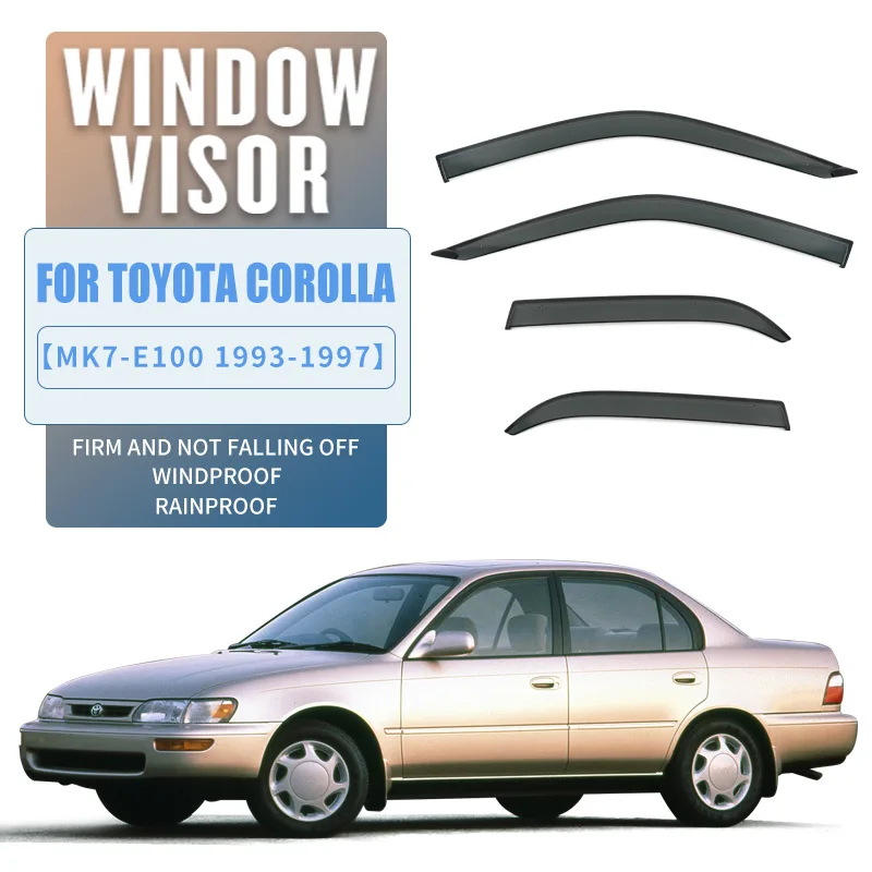 

For Allion COROLLA 1993-2019+ Car Window Visor Awning Shelters Windshield Side Window Rain Guard Shade Accessories Car Styling