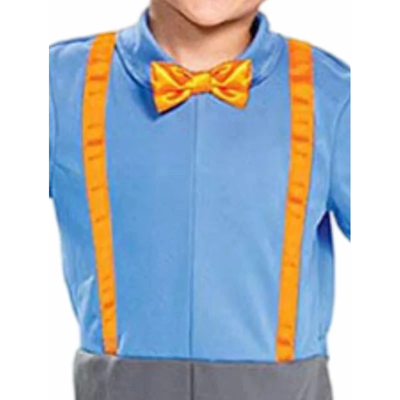 RT01 Великобритания мультфильм нарядный костюм оранжевый костюм для мальчиков шляпа очки комплект одежды Gf1