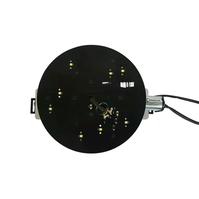 Hot SalesHot Sales8W Rotating Angle 360 Degree LED Street Cabinet Light LED Round Disk Jewelry Display Showcase Cabinet Lighting