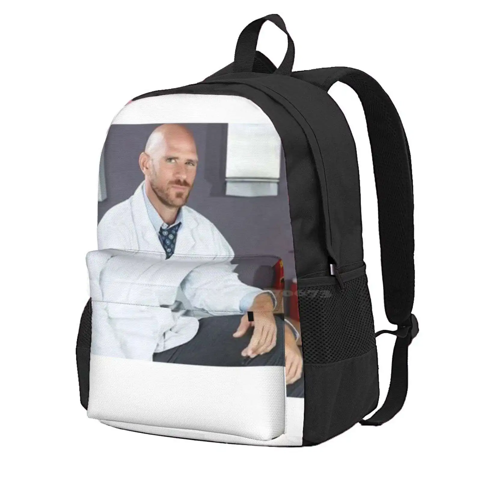 Johnny Sins Doctor Hot Sale Schoolbag Backpack Fashion Bags Jonnysins Jonny Sins Doctor Johnny Sins Doctor Sinstv Sins Tv