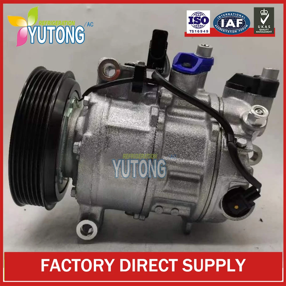 

6SAS14C AC Compressor For AUDI Q7 AL 3.0L 2017 4M0820803M 447140-1511 4M0820803K 447140-0310 4G0260805Q 4G0260805T 8T0260805S