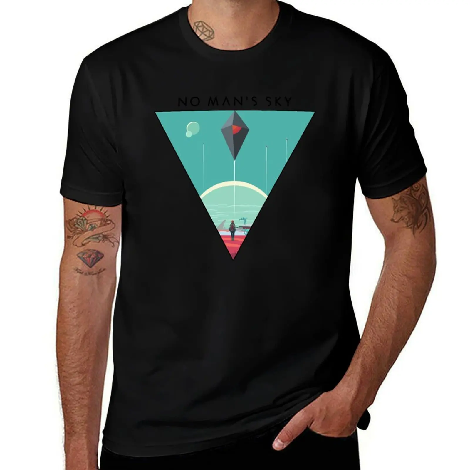 

No Man's Sky T-Shirt Fashion Letter Print T-Shirt