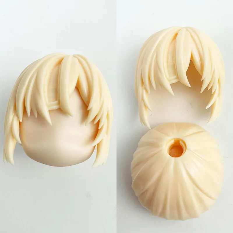 GSC Clay Man Hair white model OB11 doll accessories