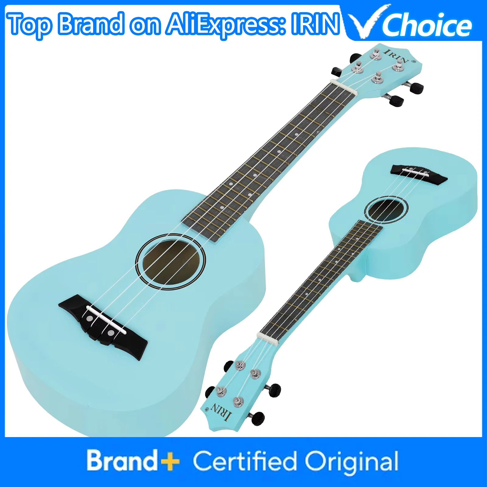 

IRIN Ukulele 23 Inch 4 Strings Hawaiian Guitar Basswood Beginner Mini Guitarra Ukulele Musical Toy String Musical Instrument