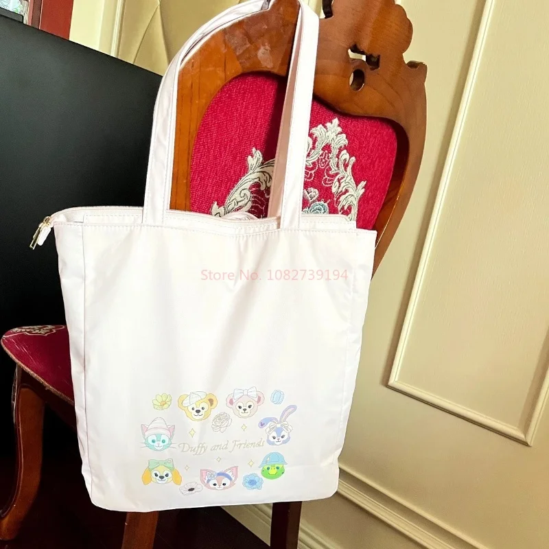 2024 Disney Spring Limited Edition Duff And Friends Pink Handbags Linabell Stellalou Keqi An Tote Bag Shoulder Bag Portable Gift