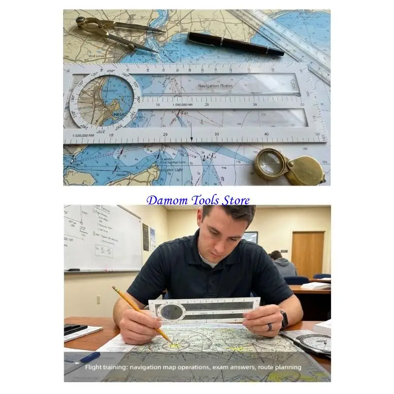 57BE User Friendly Calculation Plotting Scale For Quick Learning Navigation Drawing