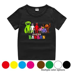 Children Summer Boys Girls T-shirts Game Fashion Garden of Banban Cartoon Short sleeve T-shirt for 2-8Year Kids Clothes