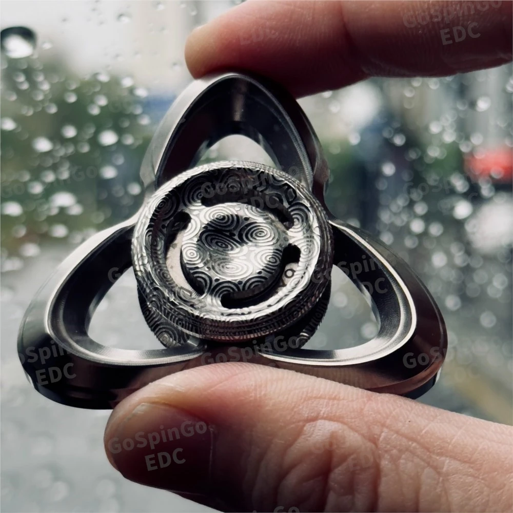 J ZONE EDC عين القط الصغيرة الدمستيل تململ سبينر التعامل مع يشعر ثلاثة شفرات تململ سبينر الكبار أدوات تخفيف القلق