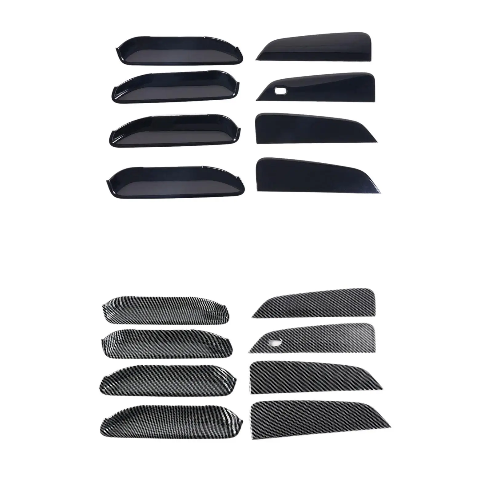 8Pcs Car Door Handle Stickers Part Scratches Resistant for Byd Seagull