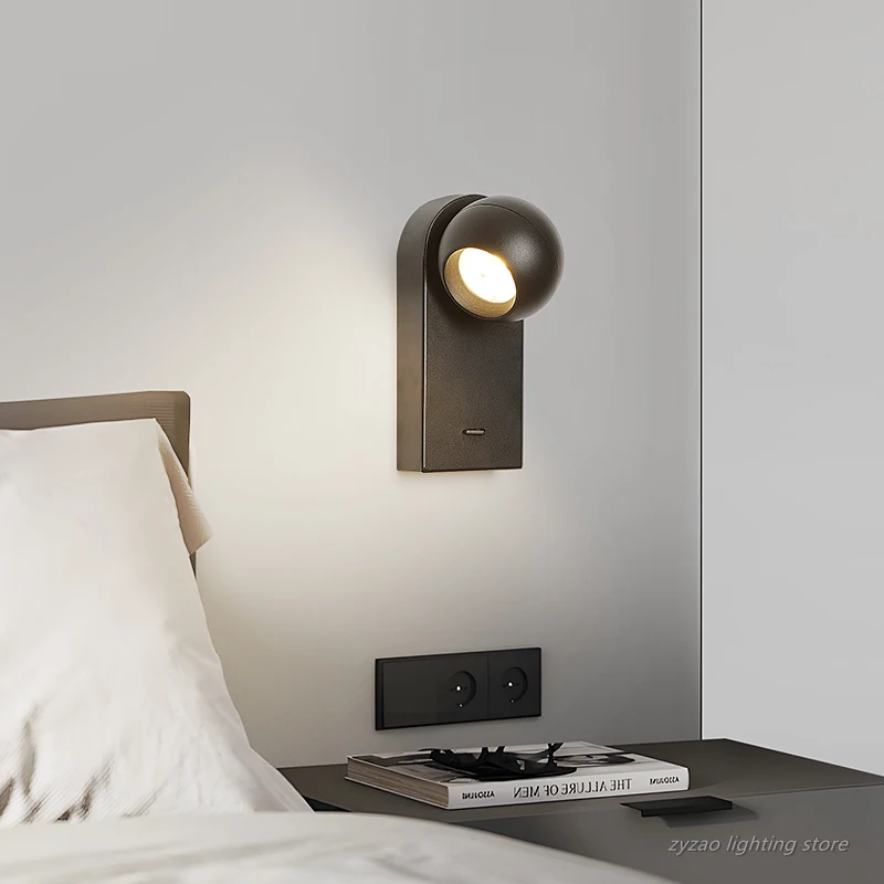 

Eye Protection Minimalist Wall Lamp Bedside Reading Lamp Can Be Rotated Study Bedroom Kitchen Hallway Hallway Cloakroom Wall