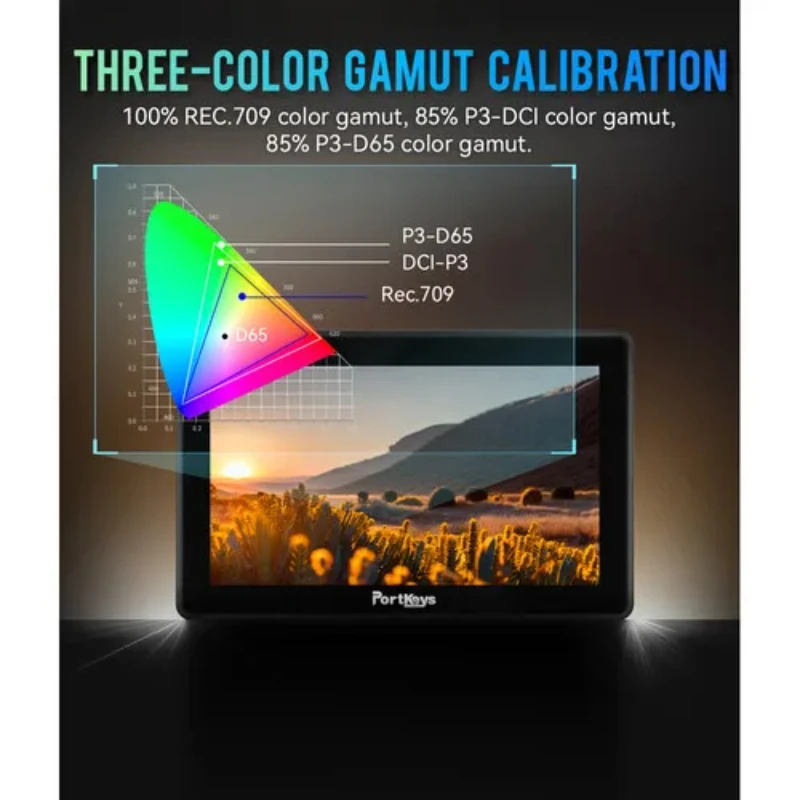 

Portkeys BM5IV / BM5 IV WR 5.5″ 2000Nits 3D LUT Display 1920x1080p 4K60P HDMI-/SDI Touchscreen Monitor with Camera Control