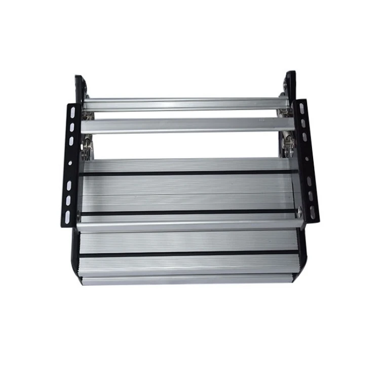 

Entry Aluminum Slide Out Solid Folding RV Double Steps Stairs Ladder For Camper Motorhome