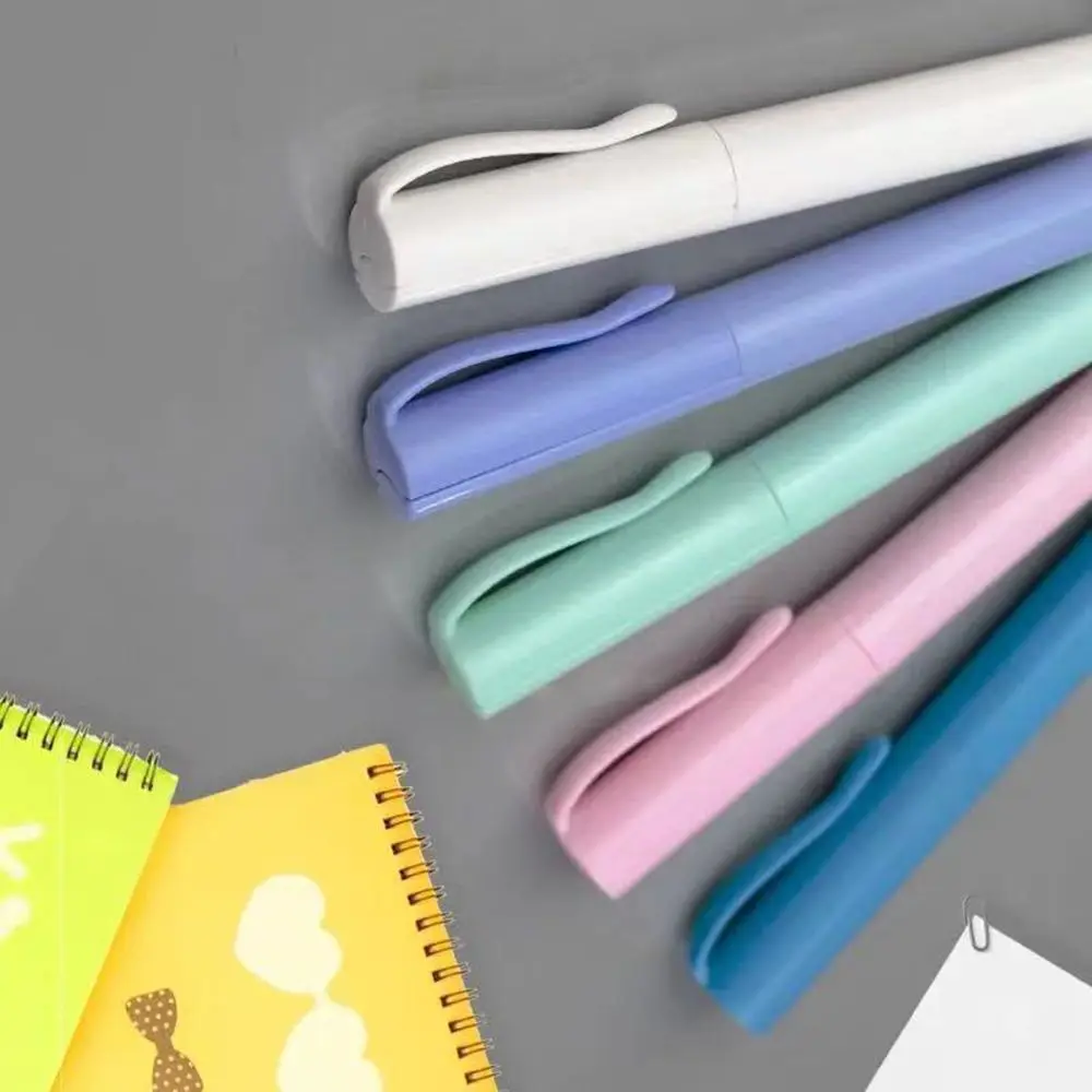 Portátil diy multifuncional caneta forma tesoura de corte de papel ferramenta de arte escola material de escritório tesoura dobrável
