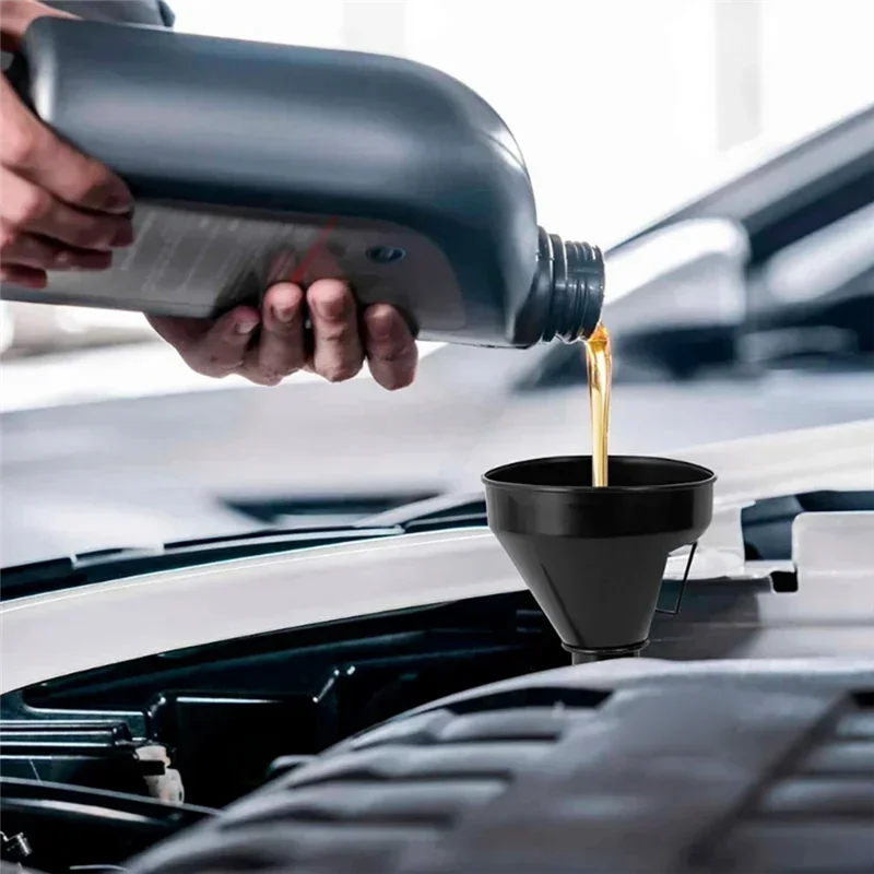 

AEE4-5 шт. воронка для заправки с фильтром для автомобиля, мотоцикла, грузовика, бензиновый фильтр для наполнения, удлинительная труба, вороки для шланга, инструмент