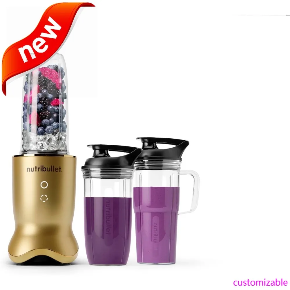 

НОВИНКА-nutribullet Ultra Personal Blender NB50500BR, 32 унции, латунь