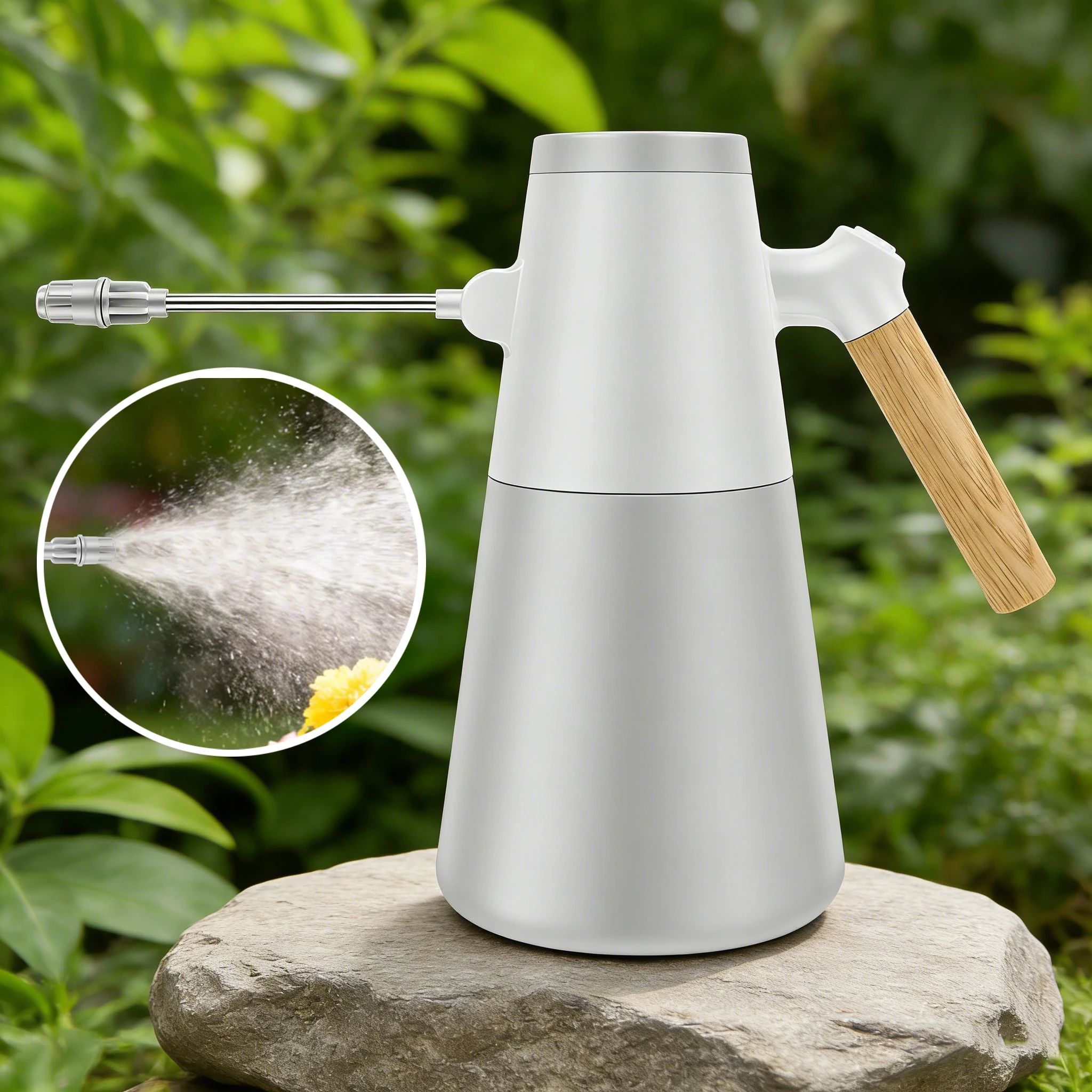

Handheld Electric Plant Spray Bottle Automatic Watering Fogger USB Rechargeable Watering Can Garden Sanitizing Sprayer 1.2L