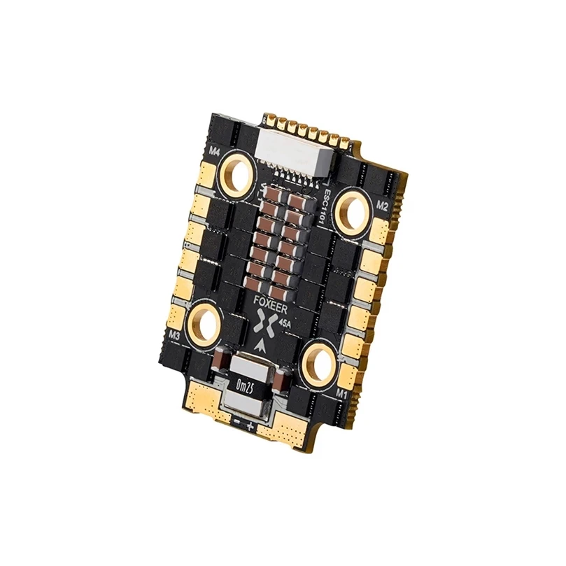 Foxeer 45a Mini Esc 128k 4-in-1 F4 Chip Fpv Racing Drone 3-6s Bl32 20mm Mounting Hole