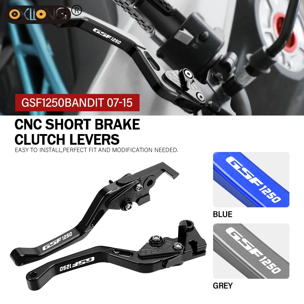 

CNC Motorcycle Short Brake Clutch Levers Accessories For SUZUKI GSF1250 BANDIT 2007 2008 2009 2010 2011 2012 2013 2014 2015