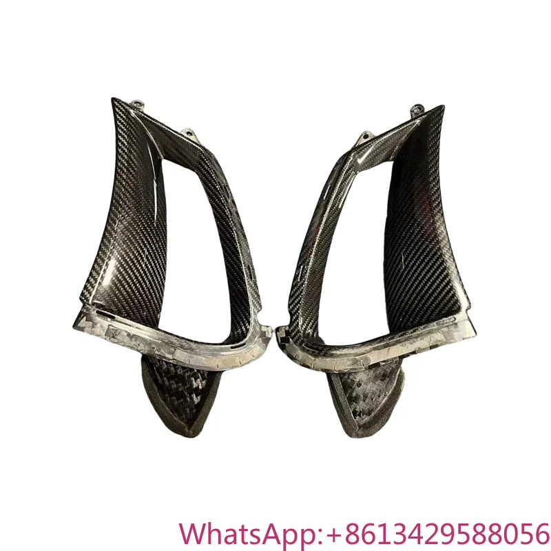 

Low Temperature Radiator Exit Duct,Fiber Carbon Bumper Grill for Mclaren 720S,750S,765LT,14AB210CP,14AB213CP,Used