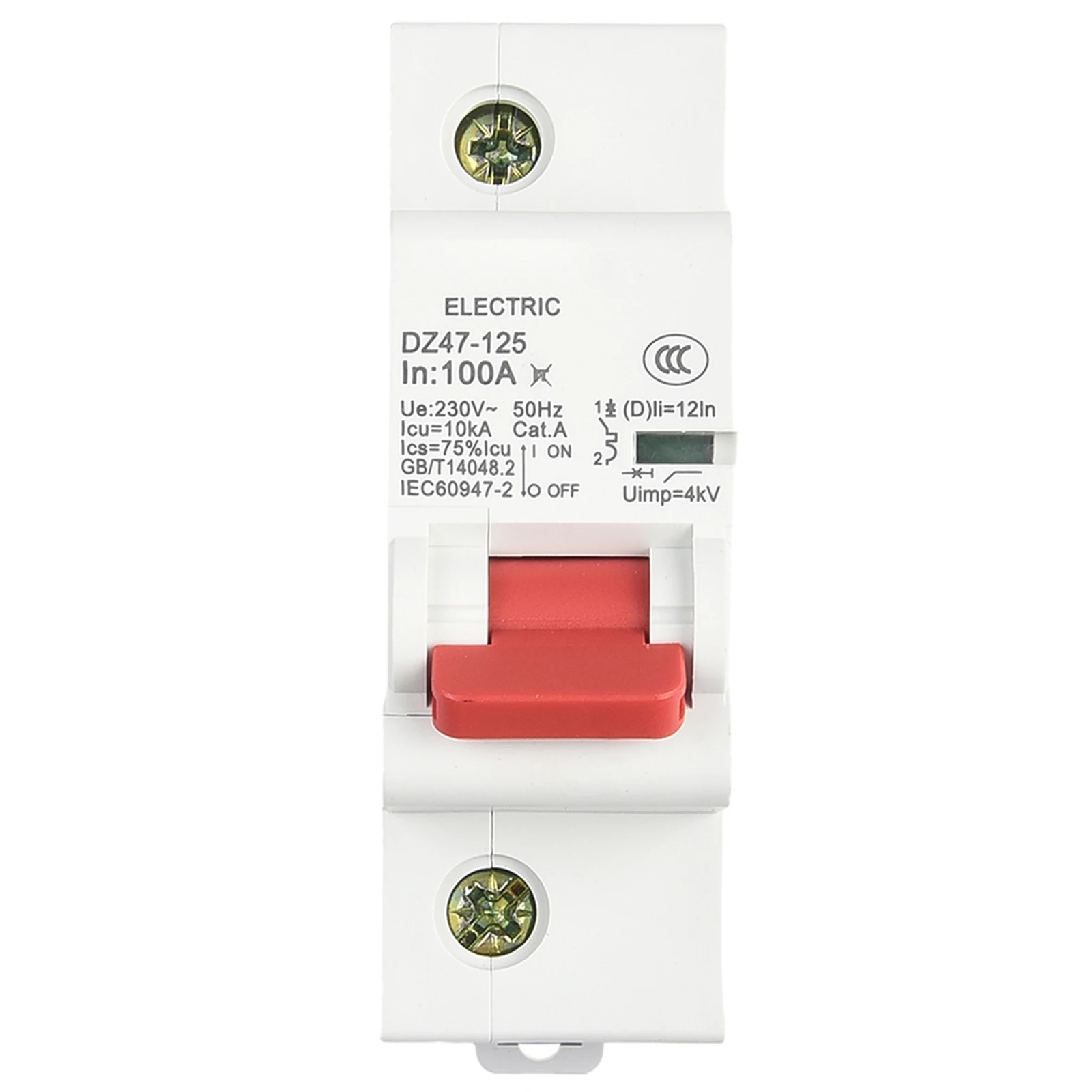Disjoncteur AC MCB pour systèmes de petite production d'énergie solaire, protection contre les surcharges et les courts-circuits