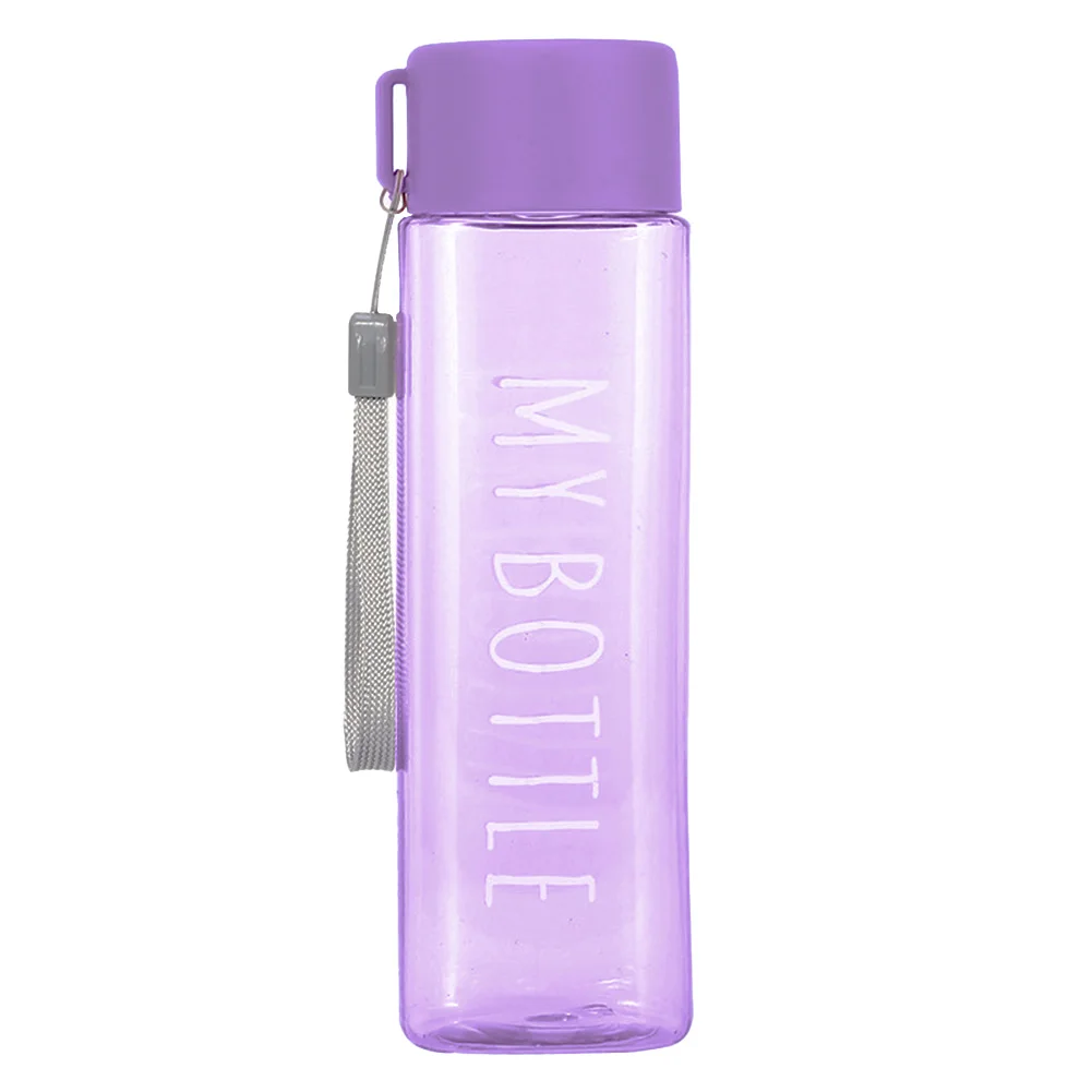 1PC 500ml Large Capacity Sports Water Cup Men Women Summer Outdoor Portable Plastic Water Bottle Coffee Juice Cup Water Bottle