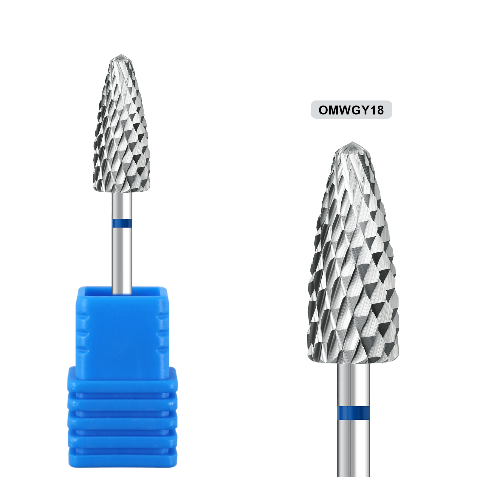 1pcs Wolfraam Staal Nail Cuticle Boren Carbide Draaien Elektrische Keramische Frees Voor Manicure Gel Polish Remover