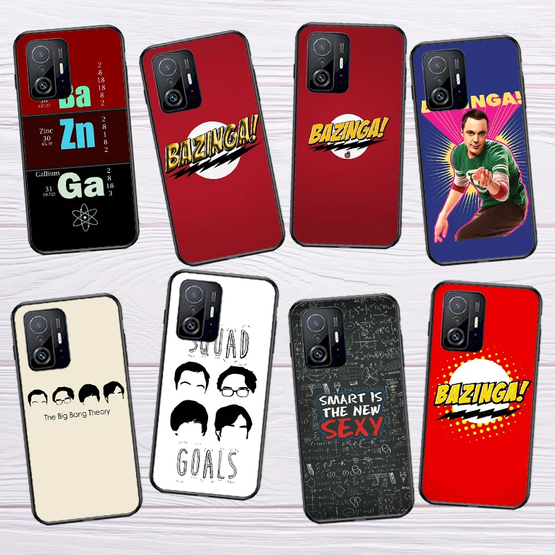 Bazinga The Big Bang Theory Phone Case For POCO F5 X5 X3 Pro X4 F4 GT F3 M5 C40 Xiaomi 12 Lite 12X 11T 12T 13 Pro Cover