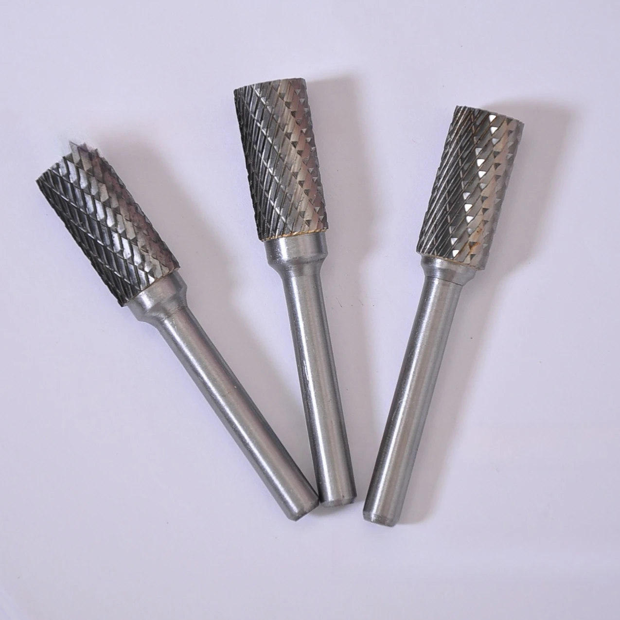 Hard Alloy Rotary File 5Pcs Kit 6mm Shank Tungsten Carbide Polishing Grinding Head For Industrial Processing