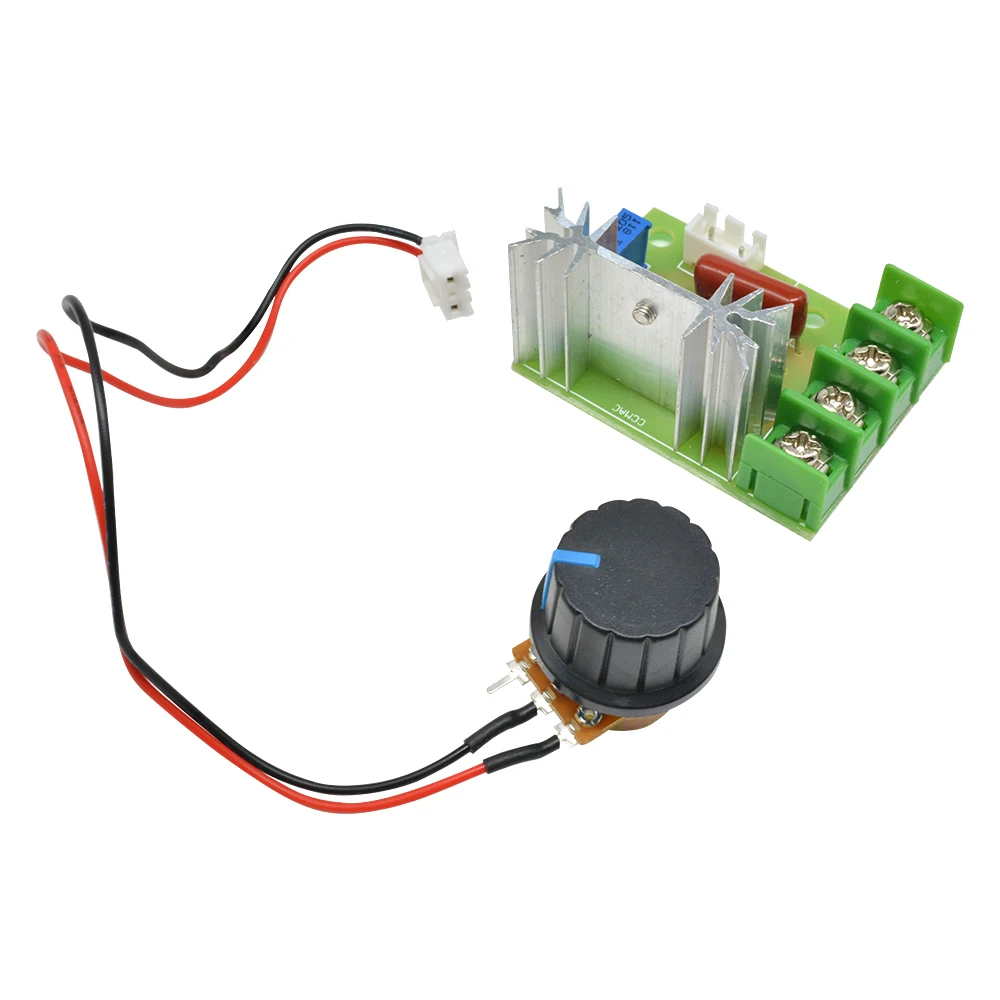 AC 50-220V 2000W Voltage Regulator Dimming Dimmers Motor Speed Controller Thermostat Electronic Voltage Regulator Module