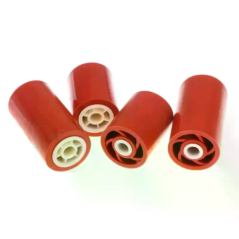 Carton Sealer Rubber Wheel 70mm for Automatic Adhesive Sealer Replacement Anti Abrasion Long Life