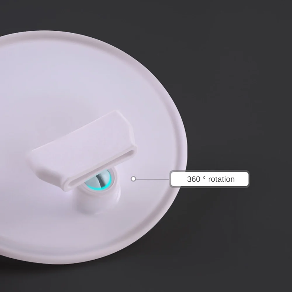 360-Grad-Drehung, Saugnapf, Make-up-Spiegel, verstellbar, abnehmbar, hängender runder Spiegel, wiederverwendbar, einfach zu installieren