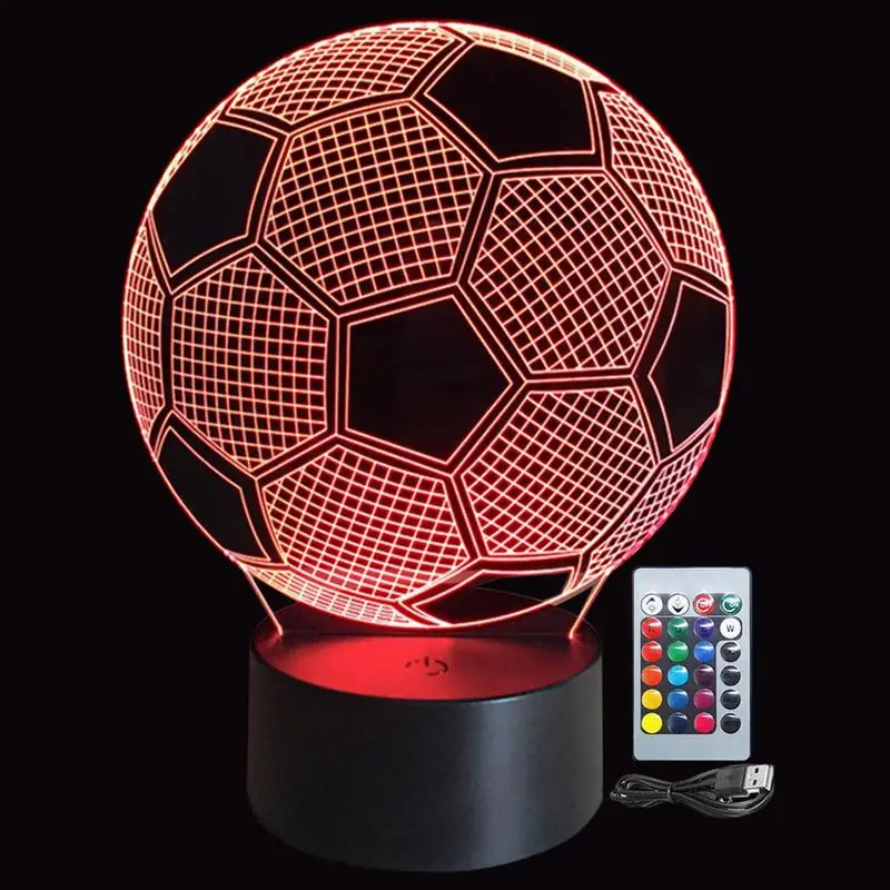 

Night Light For Kids Christmas Football Bedside Light Bedside Night Lamp Atmosphere Light Toddler Baby Night Light Tabletop