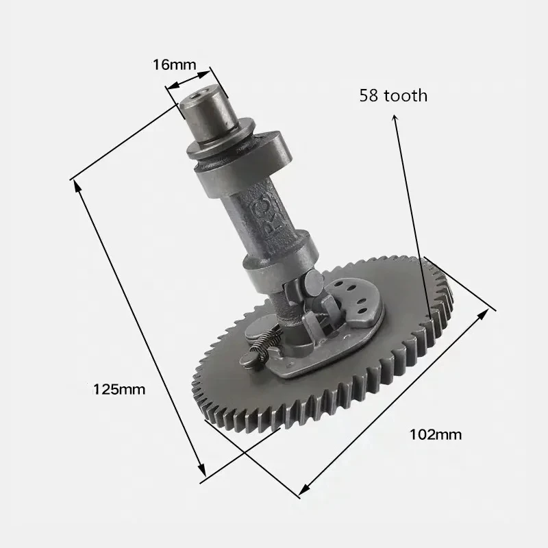 Engine Camshaft For Honda GX340 GX390 188F 4 Stroke Water Pump Sprayer Gas Generator Tiller Wood Chipper Mower Cultivator
