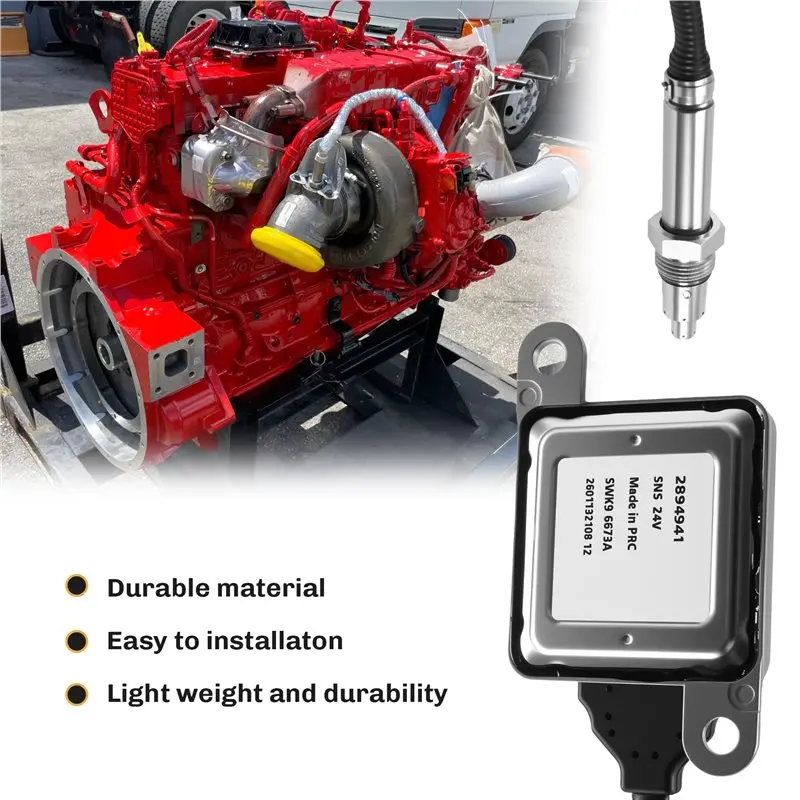 Sensor de Óxido de Nitrógeno A20K-Nox para Cummins ISX Freightliner Volvo Peterbilt Freightliner 2894941 3687334 5WK96673A