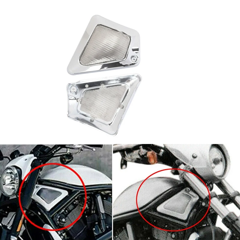 Motorcycle Airbox Frame Neck Air Intake Side Cover For V Rod Special VRSCDX 2002-2017