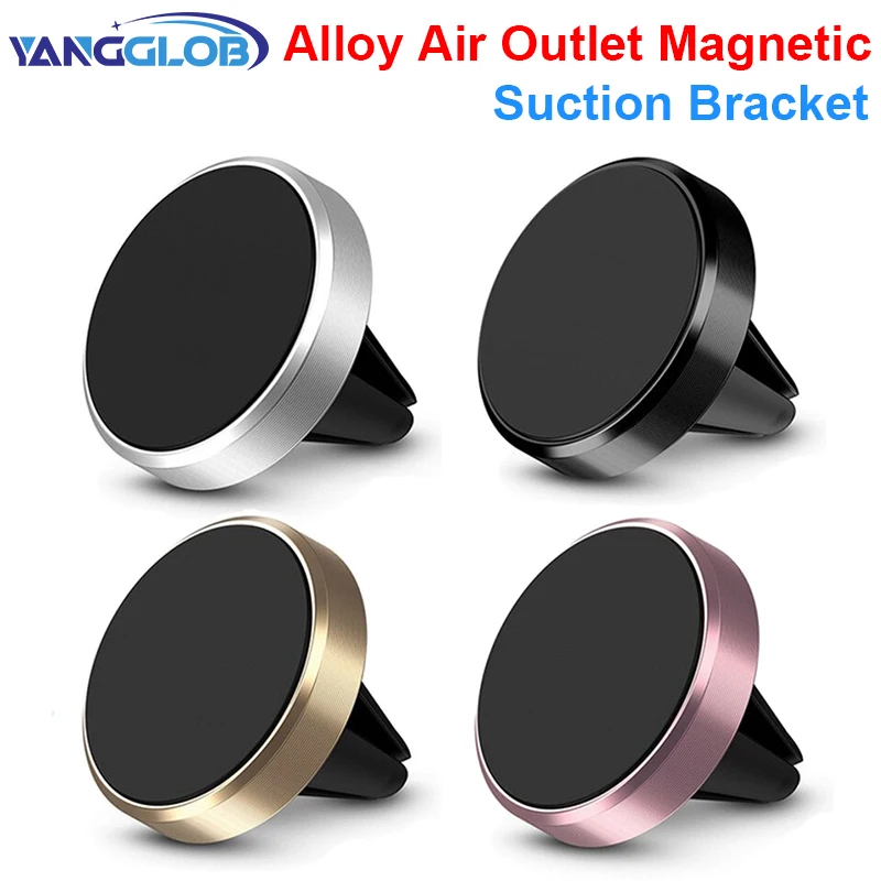 

Magnetic Car Phone Holder Mount Air Vent Smartphone Mobile Stand Bracket Cell GPS Support in Car For iPhone Xiaomi Mi Samsung LG
