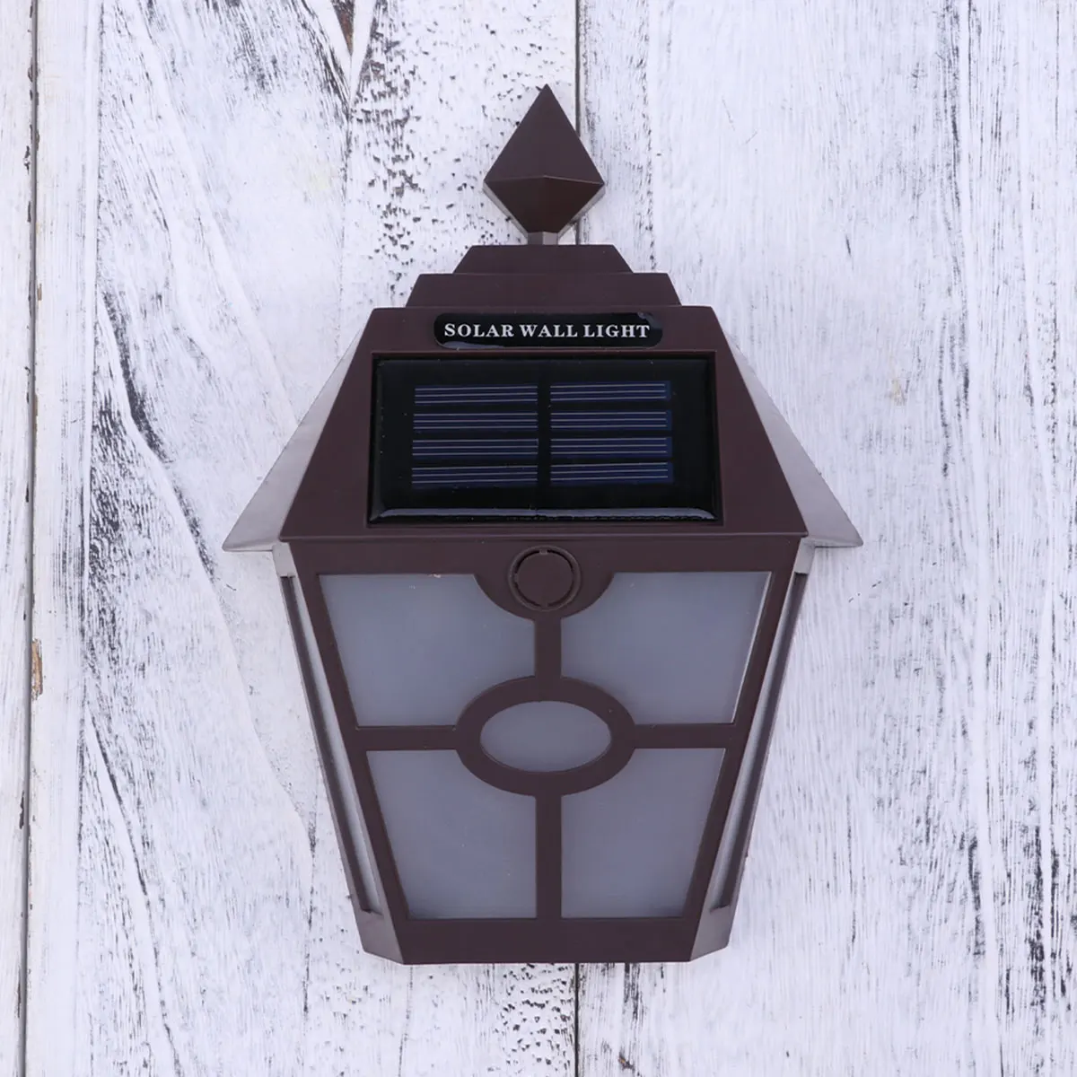 

Retro Wall Powered Outdoor Outdoor Solar Solar Powered Garden Lights Light 2 LED Waterproof Garden Patio Yard Lights