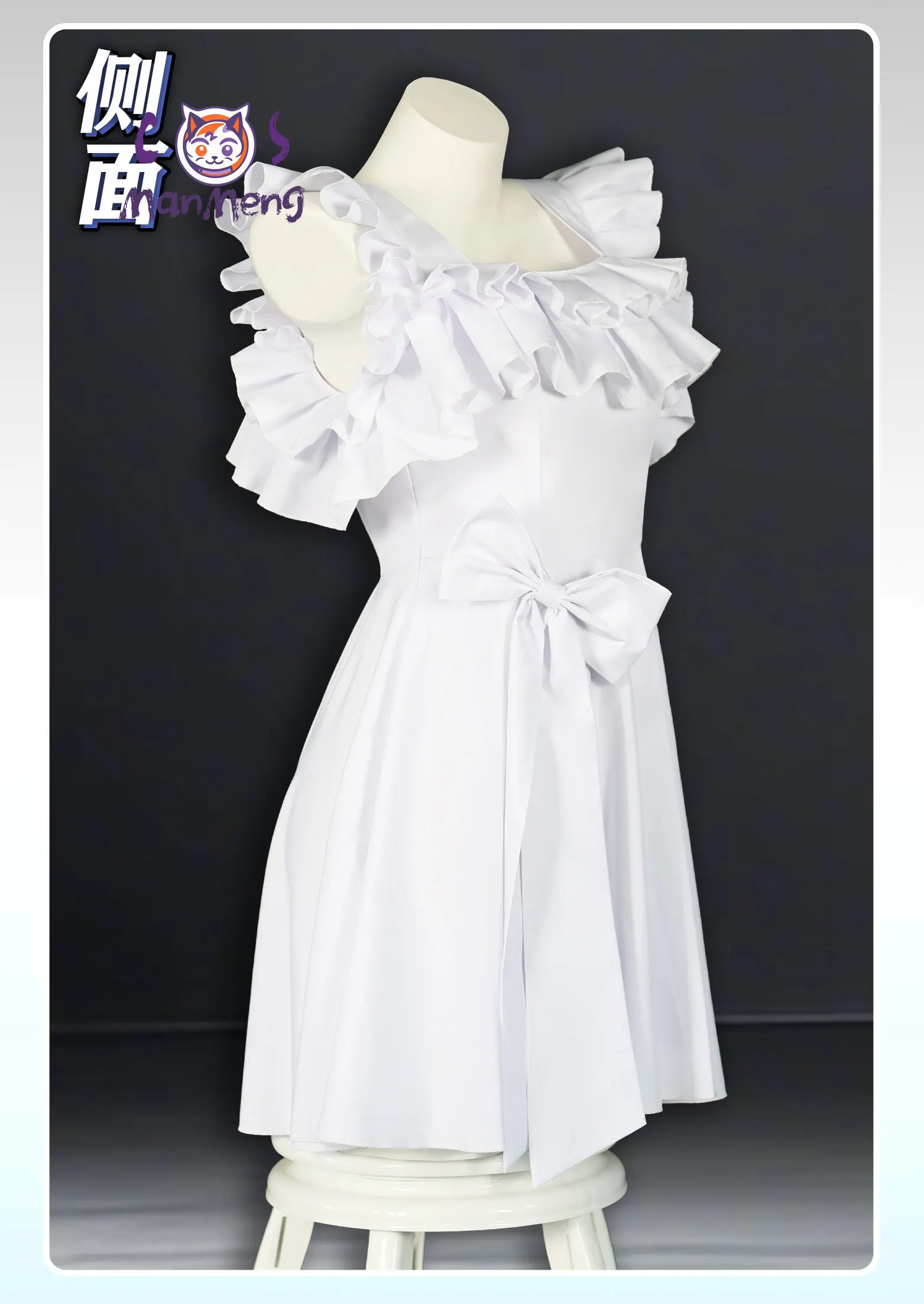 Costume de cosplay Anime Game Blue Archive Tanga Ibuki, perruque, robe blanche douce pour femme, uniforme Lolita pour Halloween, carnaval, jeu de rôle