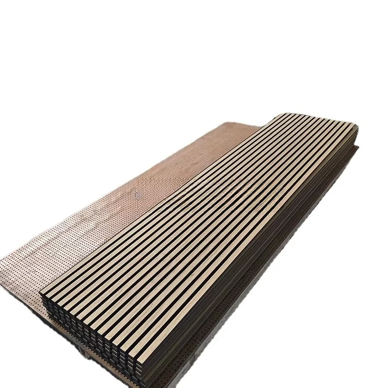 China Wholesale New Innovations Good Price MDF Acoustic Wall Panels Soundproof Custom Color Office Use 4-Year Warranty Custom