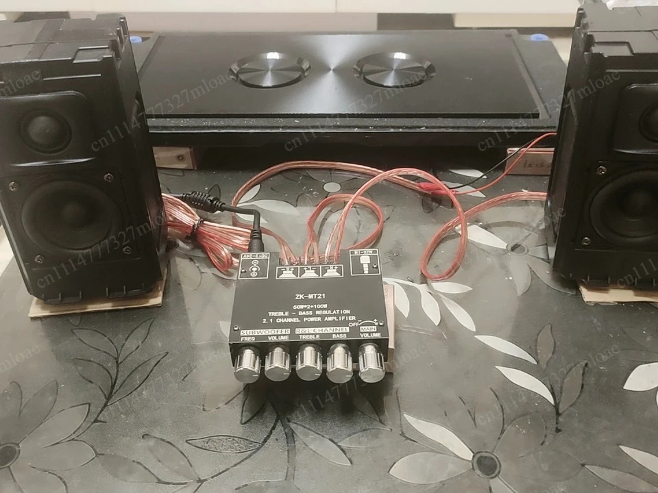 2.1 channel Bluetooth HiFi digital power amplifier board with super bass high-power DIY audio is the first choice