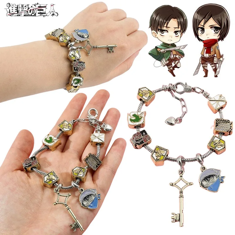 ataque-em-tita-levi-ackerman-pulseiras-para-homem-mulher-moda-pulseira-anime-corrente-de-metal-pulseira-presentes-de-aniversario-cordas-de-mao