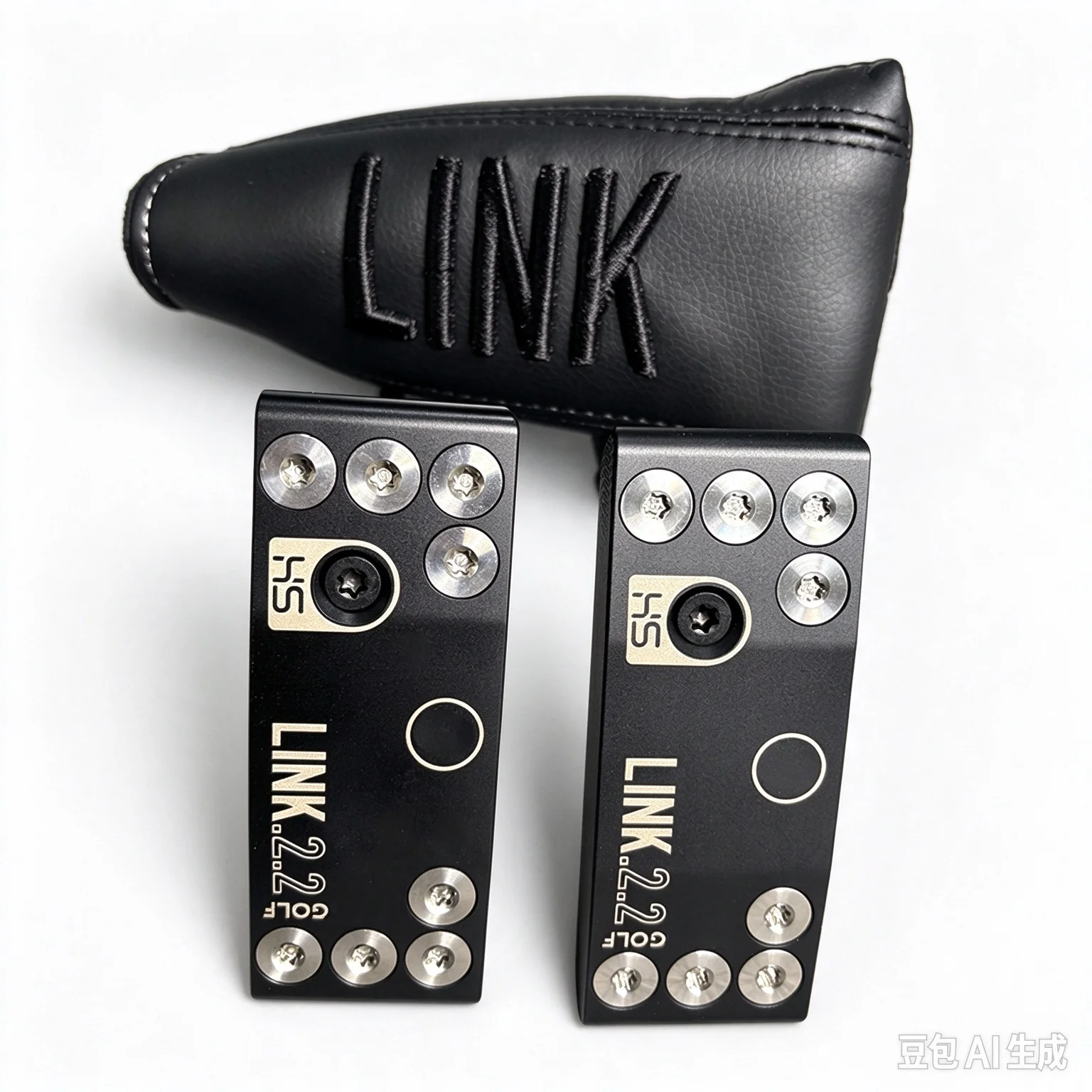 2026 NEW HS LINK 2.2 Golf Putter Black Balance Putter 33 34 35 Inch Black Graphite Shaft With Head Cover Link 2.2 Putter