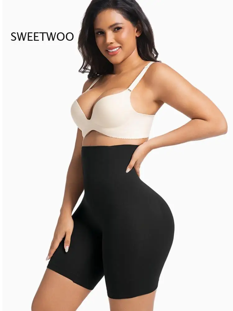 Abdominal Pants Women's Body Plus Size Hip-Lifting Flat Angle Shaping Pants Postpartum Belly-Reducing Tight High Waist Pants