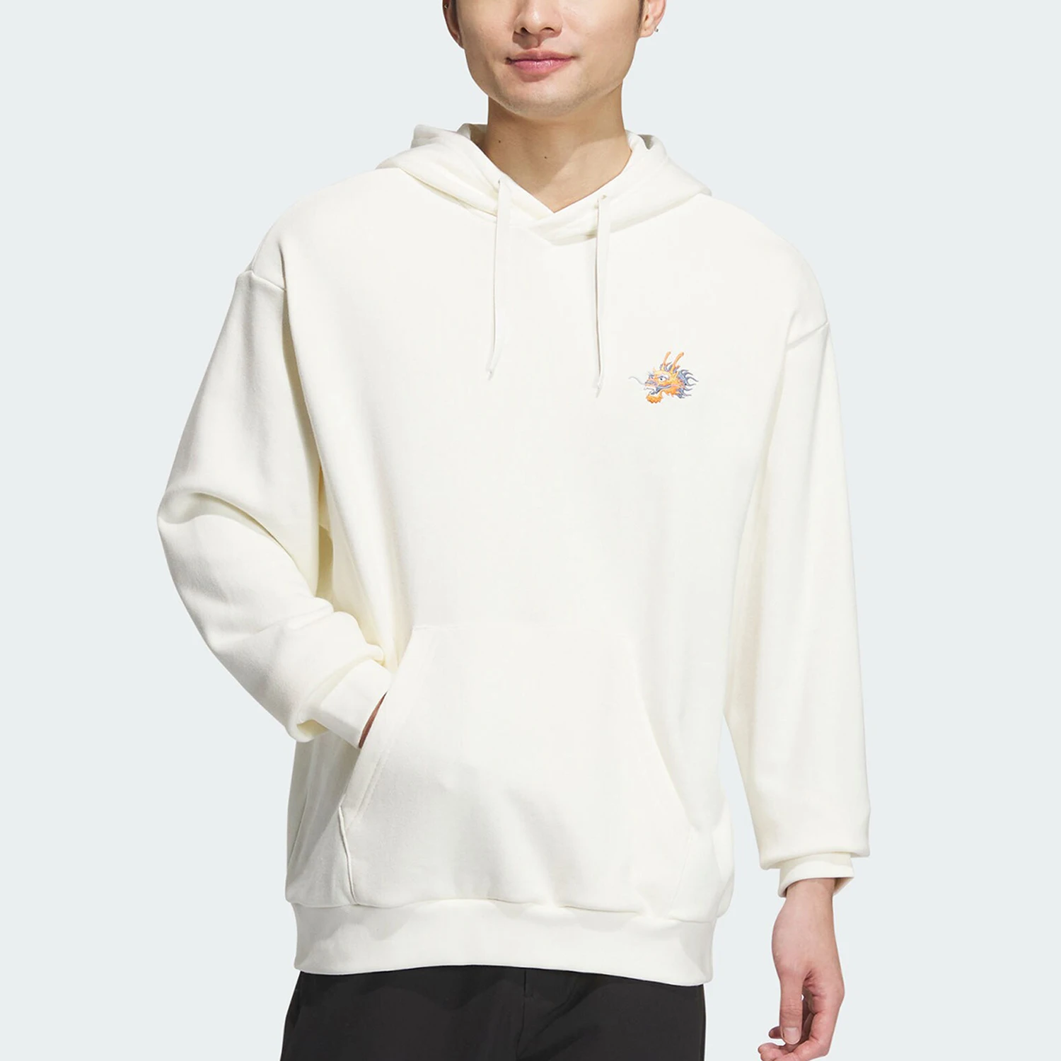 

Adidas Official New Men's Knit Hooded Casual Sportswear JE6115