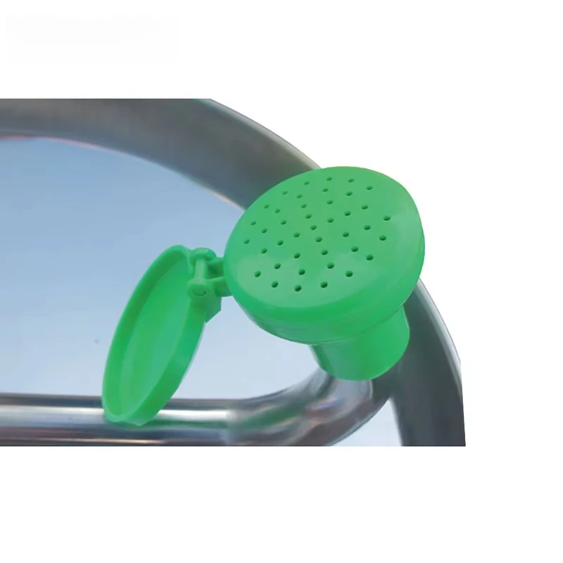 China Factory Hygiene Foot Pedal Eyewash Industry Emergency Standing Eyewash Station