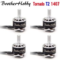 4PCS Brotherhobby Tornado T2 1407 2800KV 3600KV 4100KV 3-4S Brushless Motor