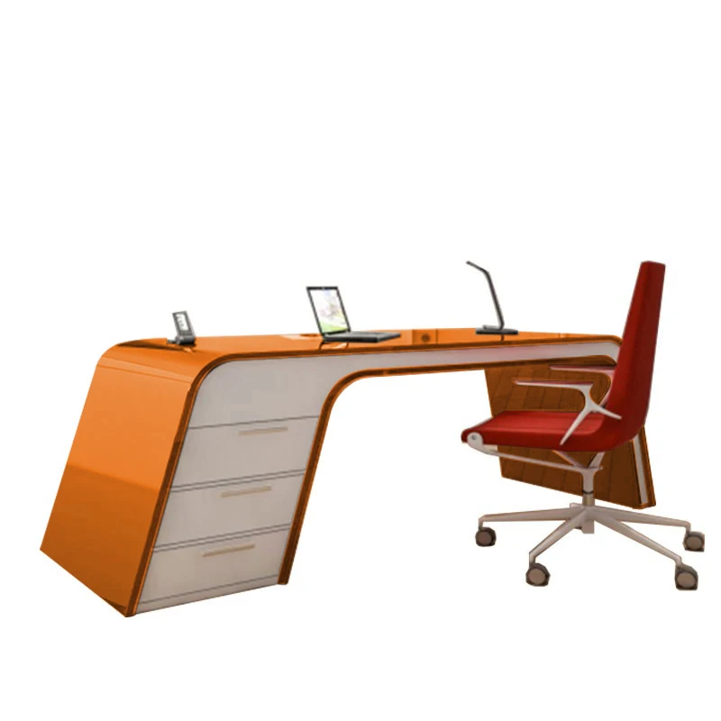 

Стол начальника, окрашенный стол, стол президента, стол менеджера моды, большой минимальный офис